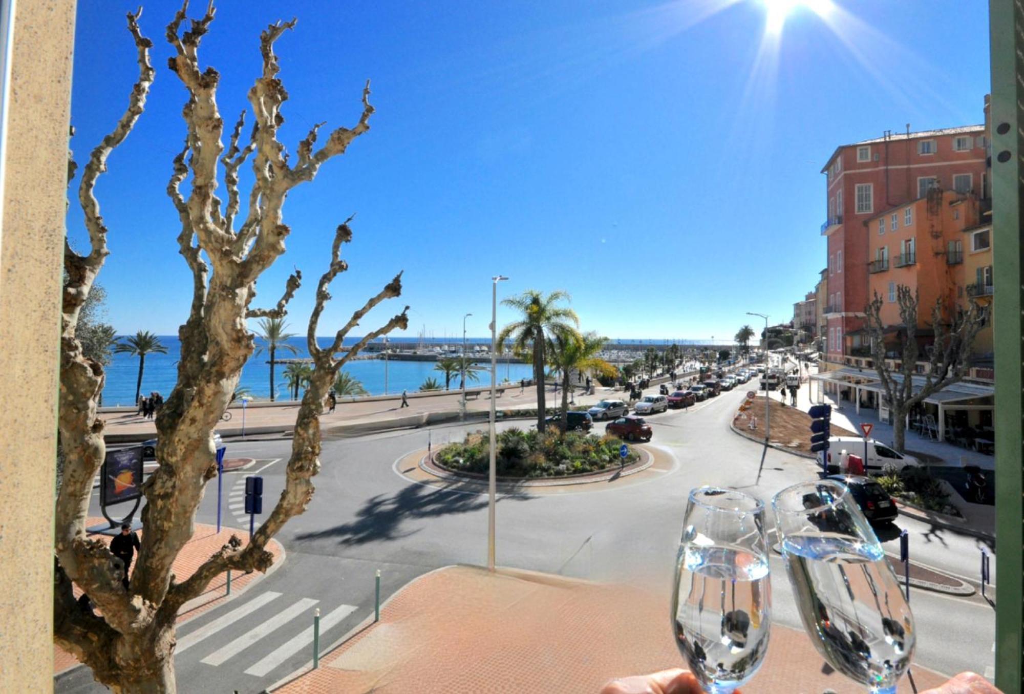 Menton # Monaco - F1 Gp - 4 Persons - Sea View - New - Parking - Clim - Premium - Beach And Sun Exterior photo